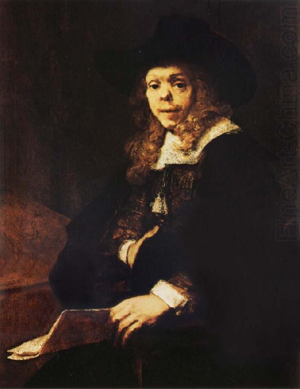 Rembrandt van rijn Portrait of Gerard de Lairesse china oil painting image